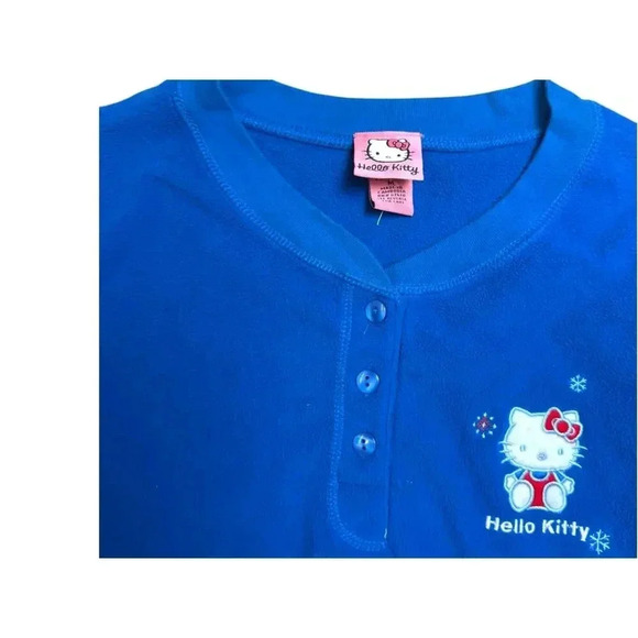 Sanrio Hello Kitty Teen Women's‎ Sweatshirt Blue Medium Warm;Thinner for Comfort - Picture 2 of 11